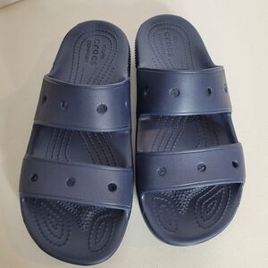 Crocs Classic Two-Strap Slide Sandal - Size 8